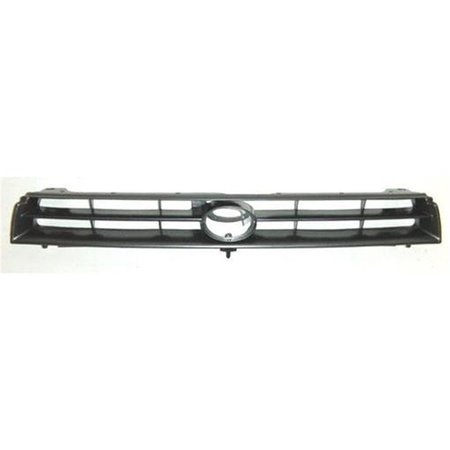 GEARED2GOLF Grille for 1992-1994 Toyota Camry - Gray, Silver & Black GE1841796